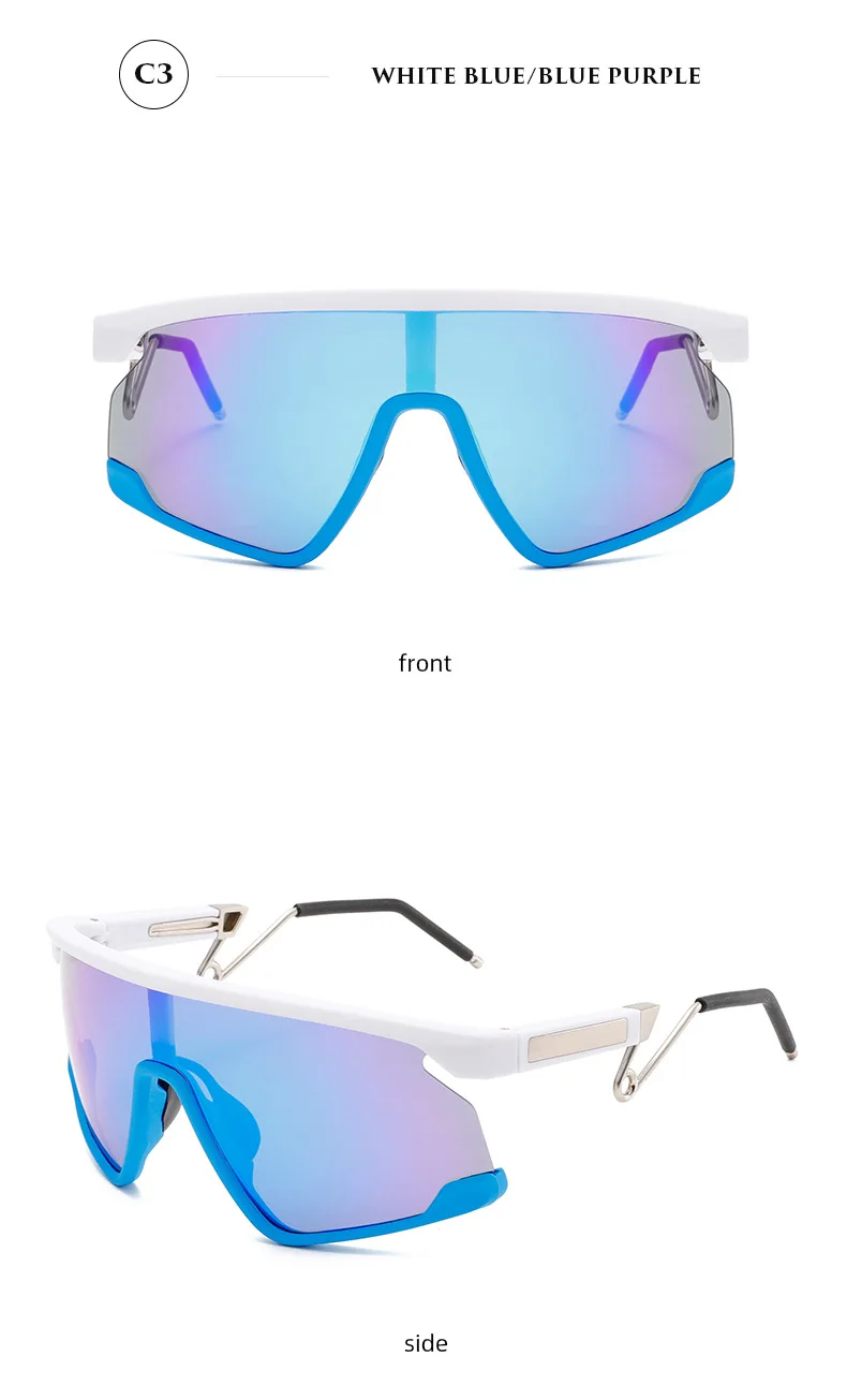 Neue Mann Frau Brille Bunte Berg Radfahren Sport Schutzbrille UV400 Mode Vielseitige Outdoor Unisex Radfahren Brillen – Detail 12