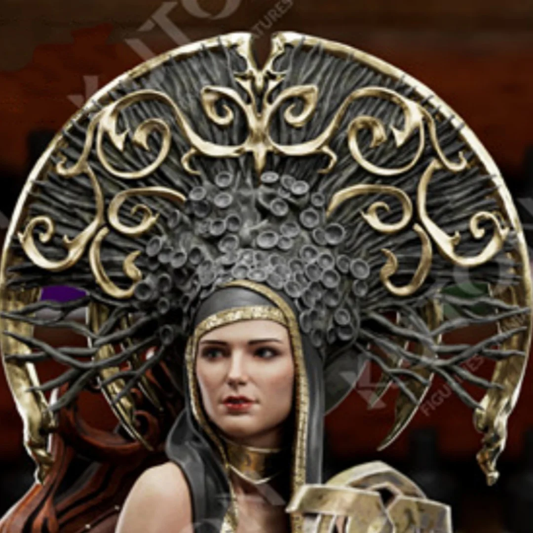 

1/24 Scale Resin Figure Classical Queen Assemble Model Kit Unassembled and Unpainted 3D printing DIY toy