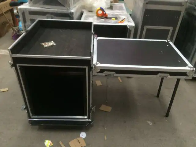 Customized 12u16u Shockproof, Aviation Power Amplifier Cabinet, Mobile Performance Air Box Mixer Power Amplifier Cabinet Chassis