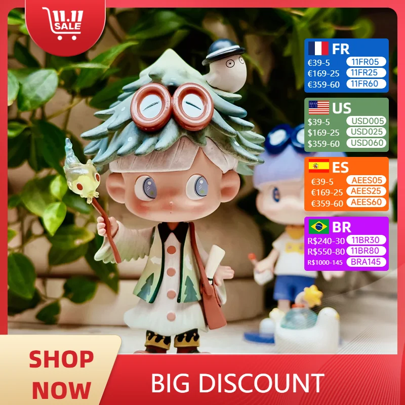 Lilios City Wild Boy Series Of Blind Box Figures Fashion Trendy Toys Mysterious Box room Desktop Ornament Surprise Gift