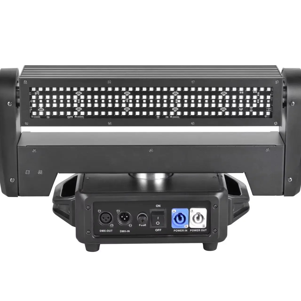 New stage light 6x40w RGBW beam bar with 7070 chip LED strobe function 12 sections Double sided infinite shaking head strobe
