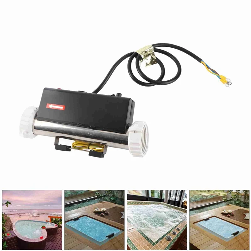 2KW Spa Thermostat Heater for Massage Bathtub Bath Tub Circulating Heating Equipment