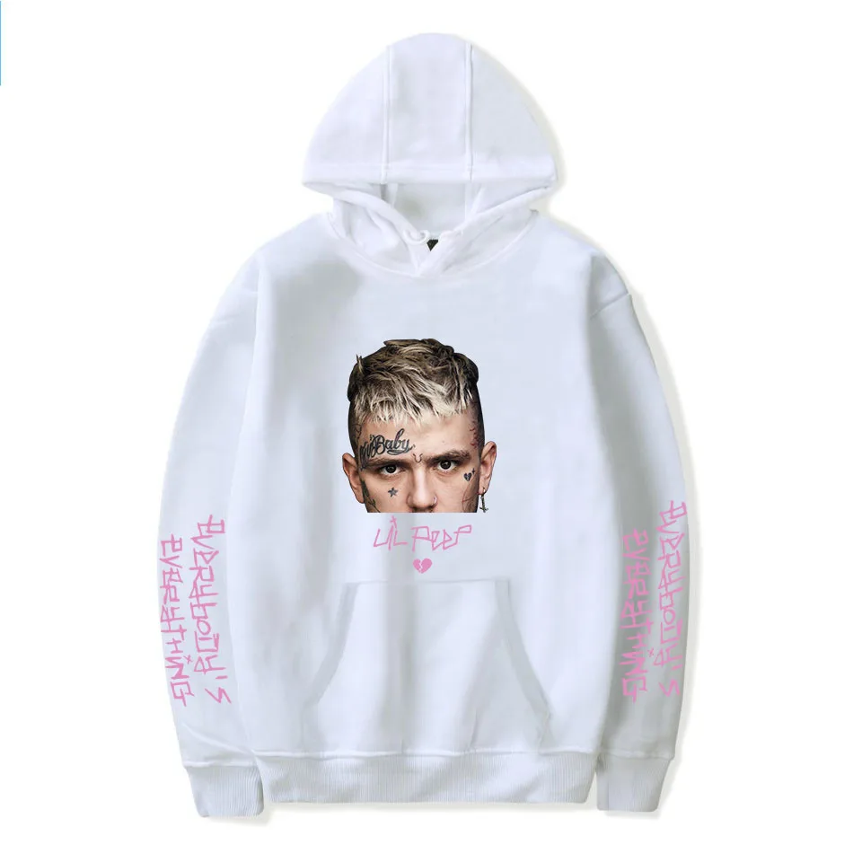 Lil Peep bluza z kapturem moda Hip Hop Vintage damska bluza z kapturem jesień Unisex ulica Harajuku moda męska bluza z kapturem