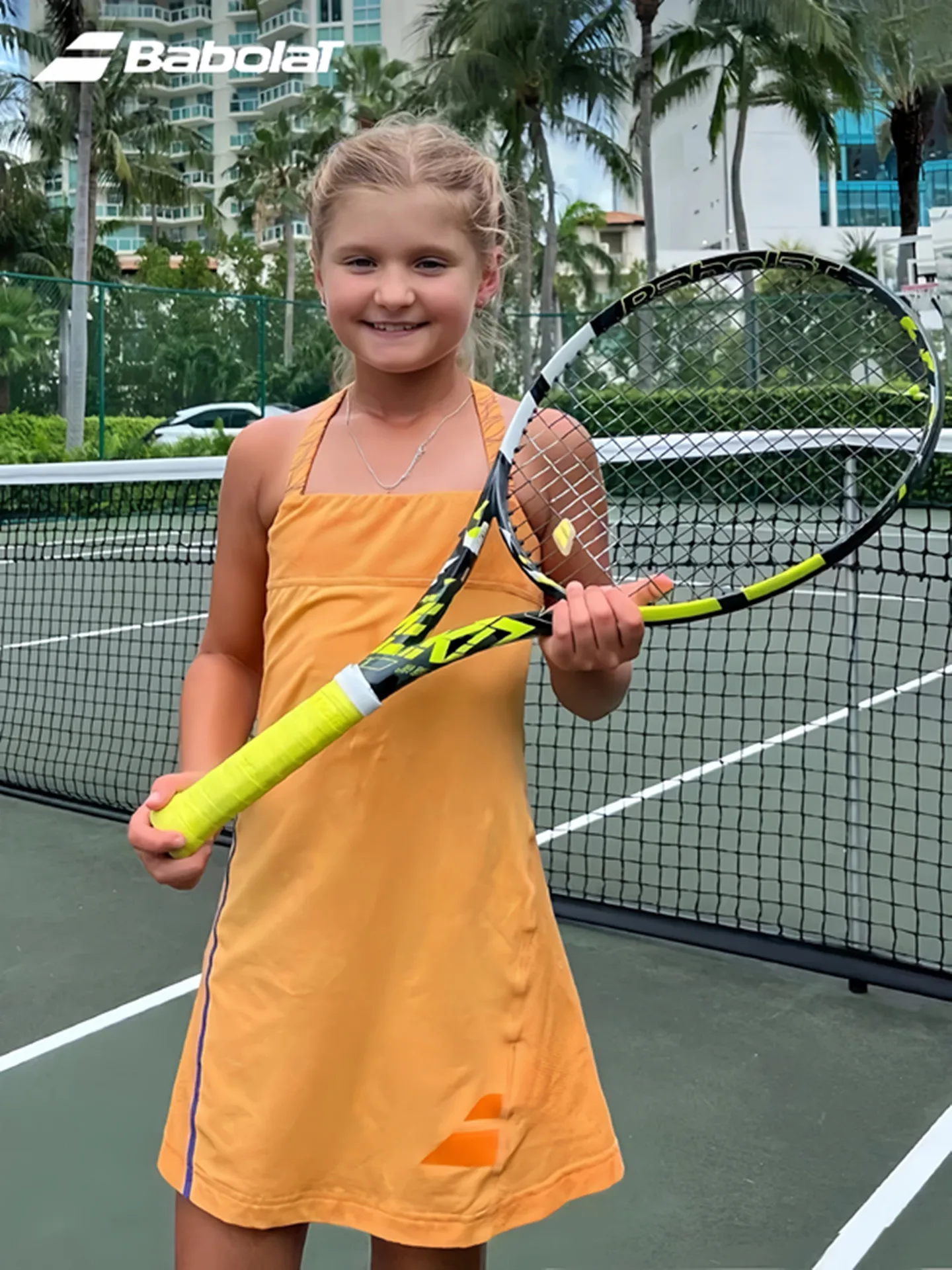 Raquete de Tênis Infantil Babolat Profissional em Carbono Completo 25 26 Polegadas Especial para Adolescentes Equipamento de Tênis para Quadra Dura Babolat