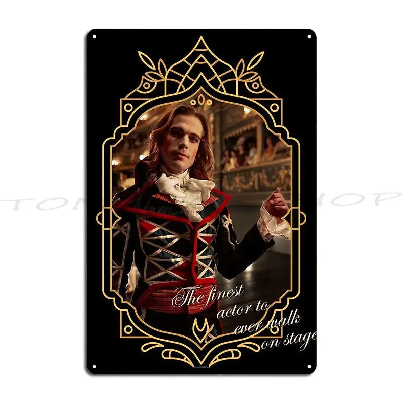 Interview With The Vampire 2x08 Poster Metal Sign Wall Pub Wall Plaque Design Wall Decor Printing  Tin Sign Poster