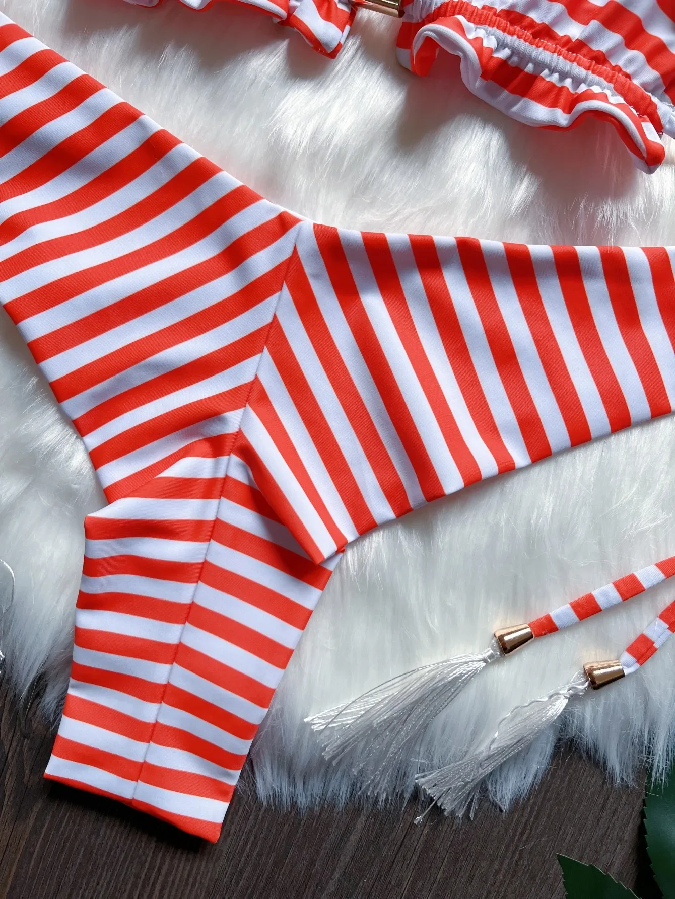 RUOTONSEPT 2024 جديد مثير طباعة ضمادة مجموعة البكيني ملابس السباحة النسائية قطعتين مثلث ملابس السباحة ثوب السباحة البرازيلي Biquinis