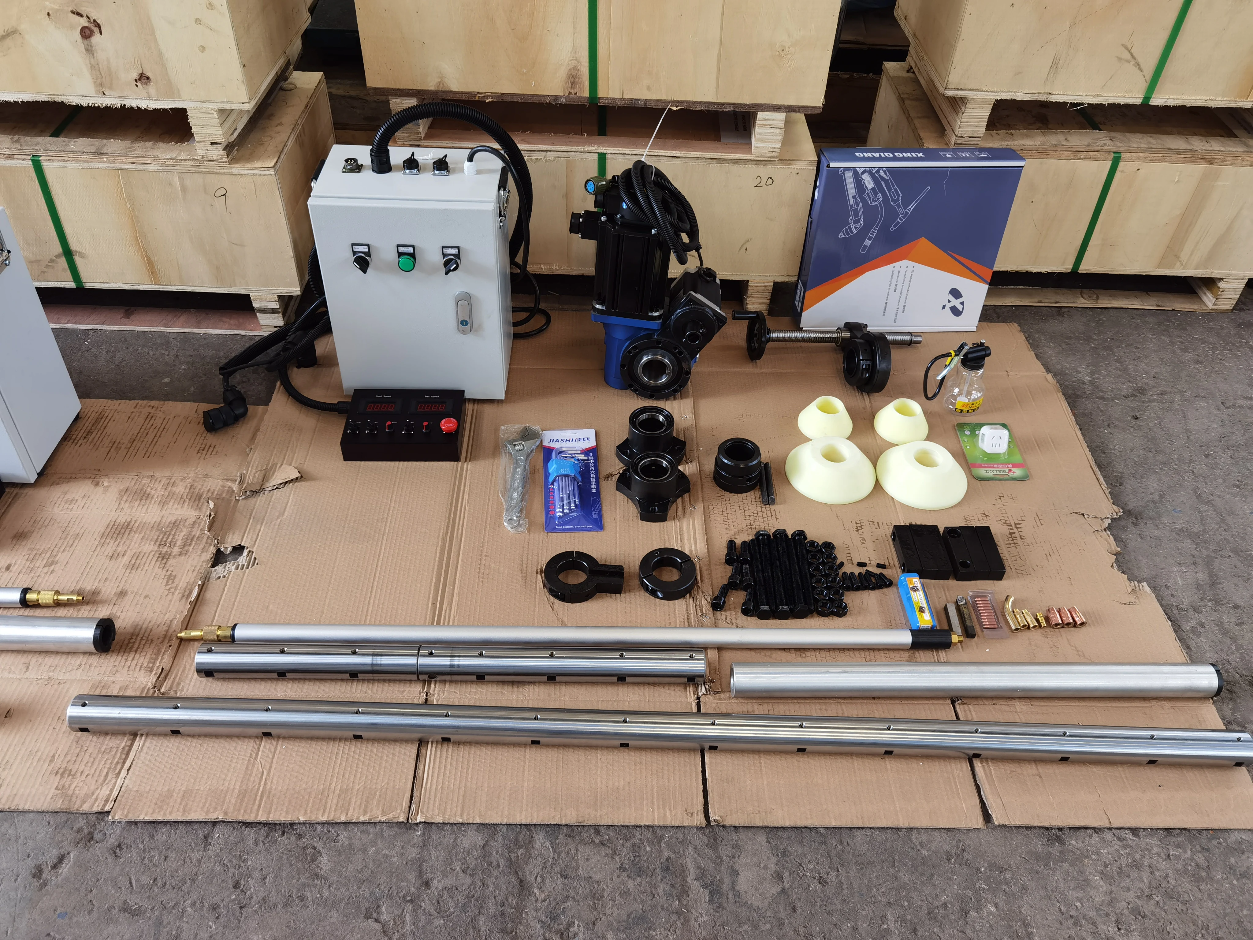 Portable High-Accuracy CNC Boring And Welding Machine for Construction Large-Scale On-Site Processing Automatic Machine