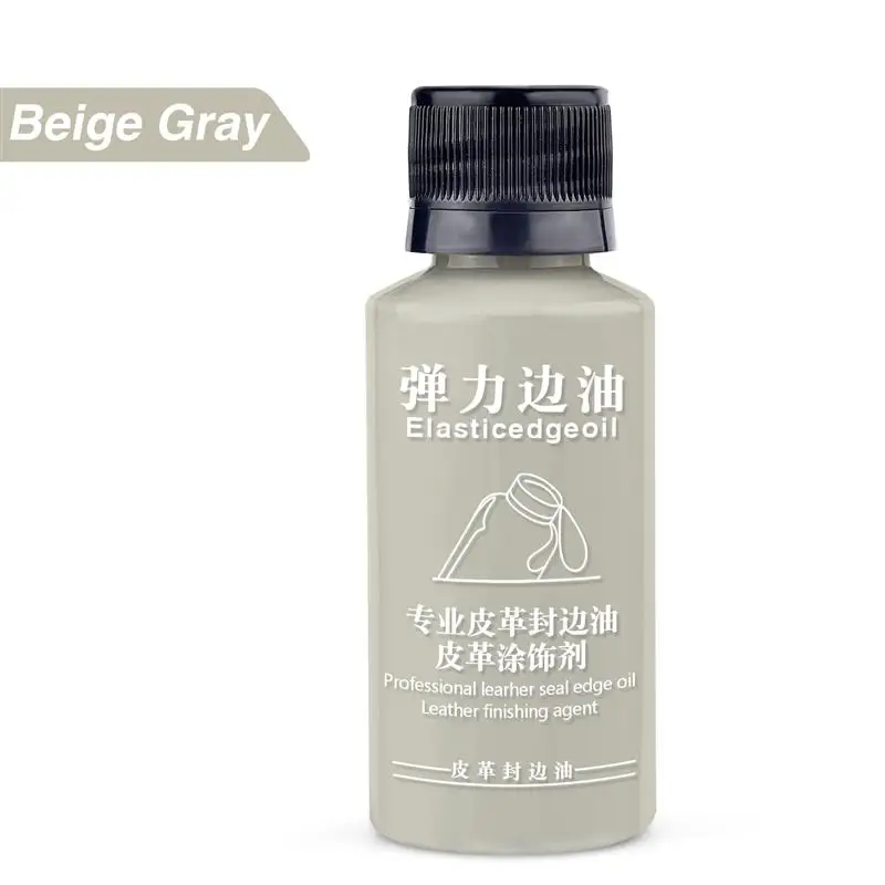 30ml matte elastische Kanten versiegelung Öl Leder farbe DIY Leder kanten farbe Lederwaren Renovierung Trimm kanten versiegelung pigment