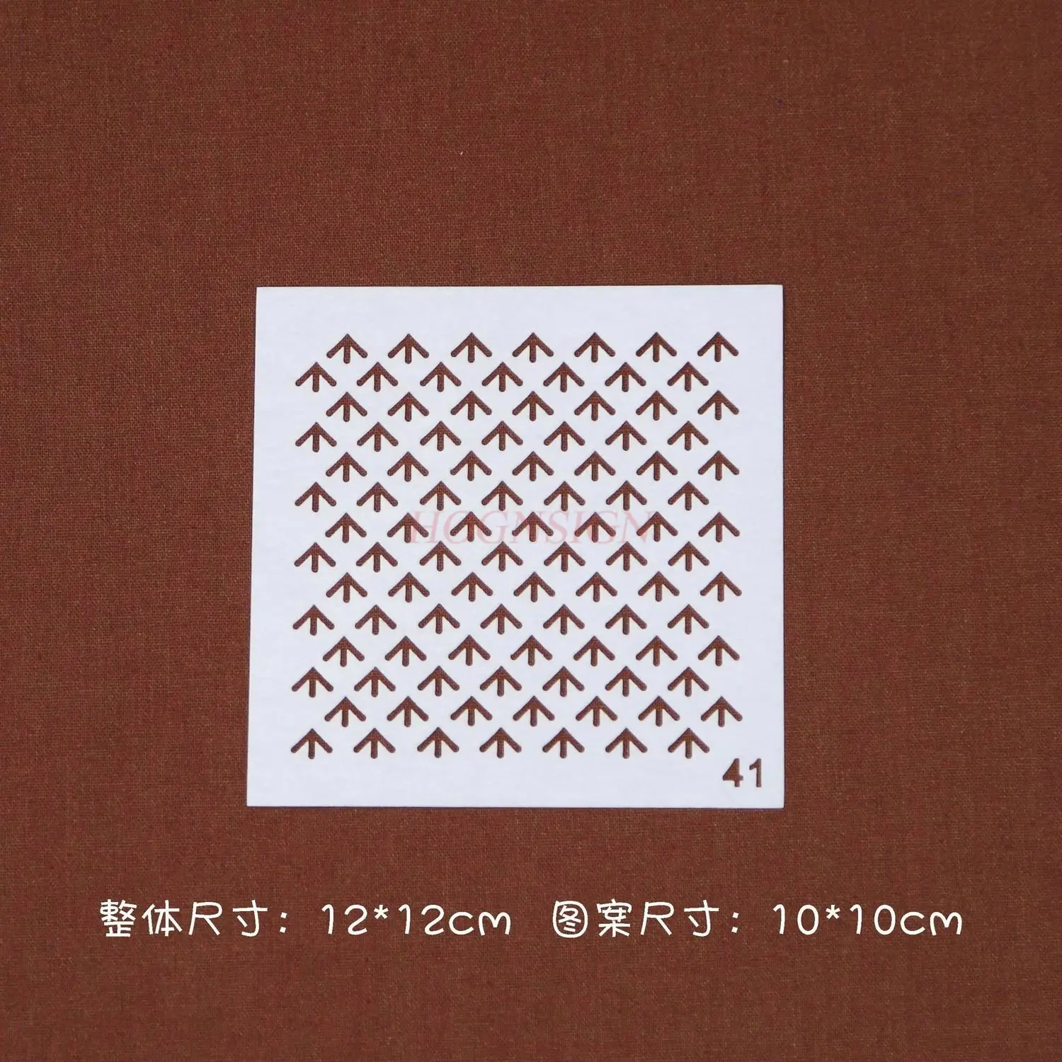 1 قطعة غرزة التطريز قالب ناعم نمط إبداعي شكل هندسي قالب التطريز اليدوي قابلة لإعادة الاستخدام #5