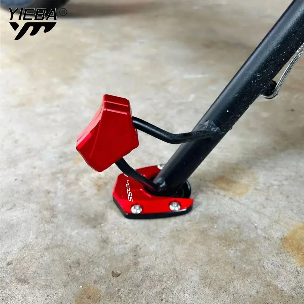 

Motorcycle Side Support Enlarged Block Parking Aid Auxiliary Bracket FOR CFMOTO 450CLC 450SR 450SR-S 450NK 2022 2023 2024 2025