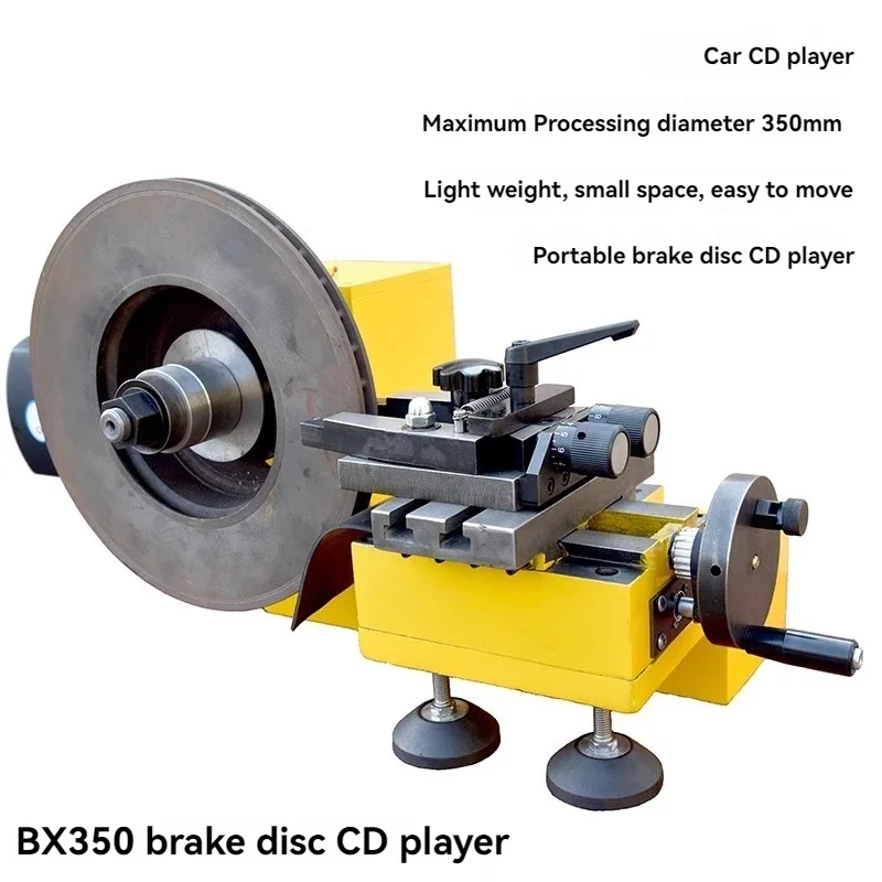 Car  Brake Disc Lathe Repair Disc Polishing Disc Automatic Cutting Machine with High Finish