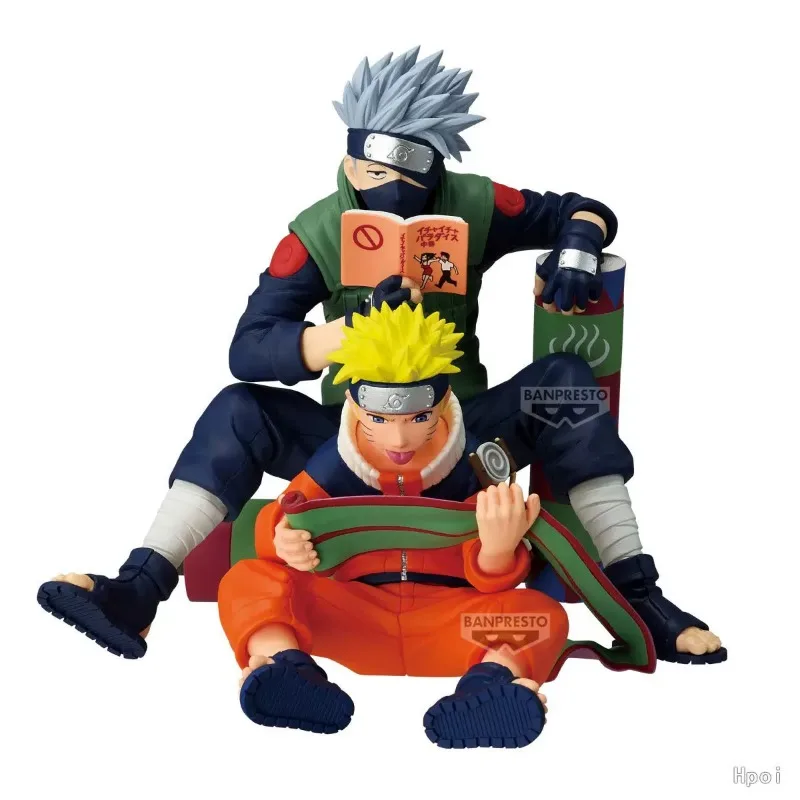 Bandai Original BANPRESTO Naruto 72 Series- 03 Hatake Kakashi Uzumaki Naruto PVC Anime Action Figure Collectible Model Toys - view 6