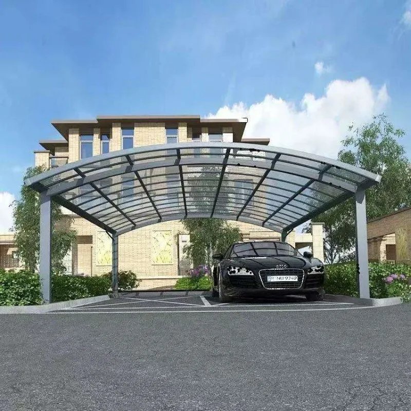 Custom Modern Aluminum Carport, Motorized Louver Roof Pergola with Solar Power System for Outdoor Car Parking Shelter Yard