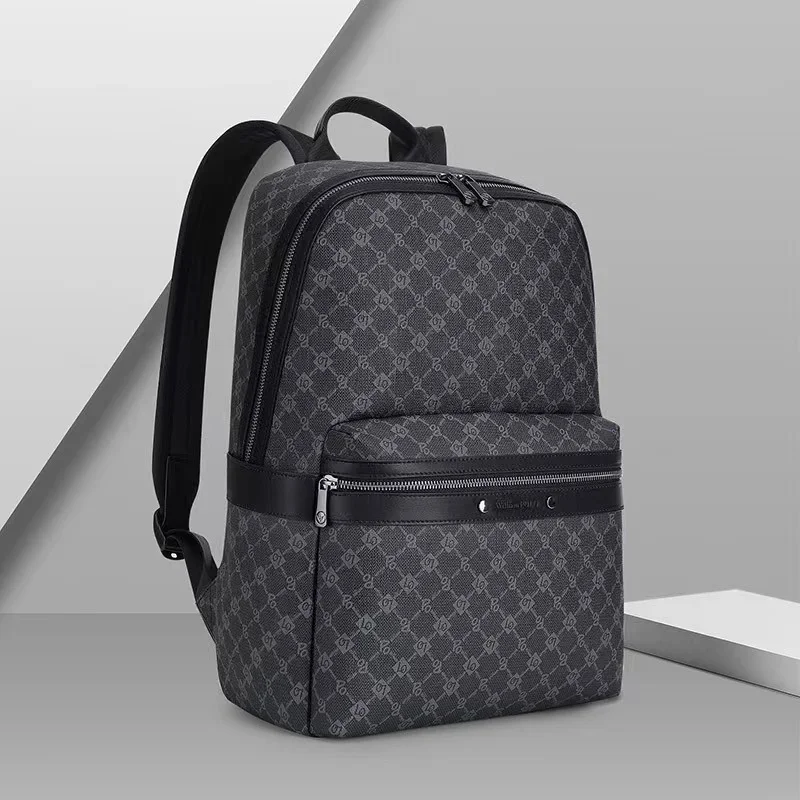 Brand Backpack Man New British Style Schoolbag Travel Fashion Checkered Bag Laptop Backpack Designer The High Quality