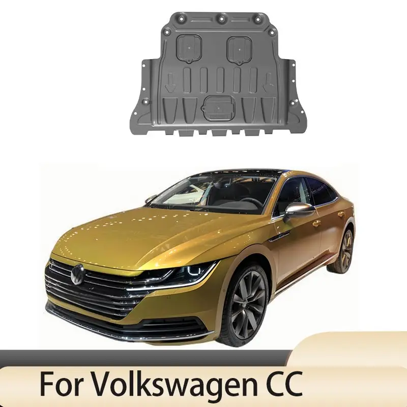 

Under Engine Guard Splash Shield Mud Fender Cover Plate Fender Mudguard Protector For Volkswagen CC 2019-2021 Car Black
