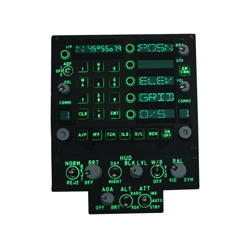 Wufen Technology F18 is suitable for Bumblebee UFC multifunctional panel simulation flight joystick peripheral dcs F18C F16