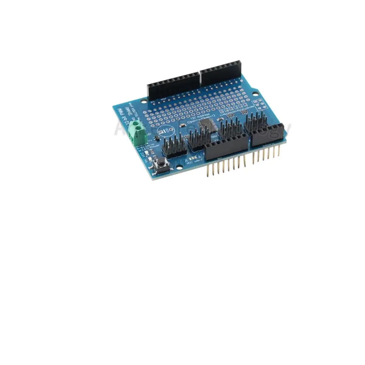 PCA9685 16-channel 12-bit PWM Servo Driver Module Expansion Board Controller, Compatible with R3 Development Board