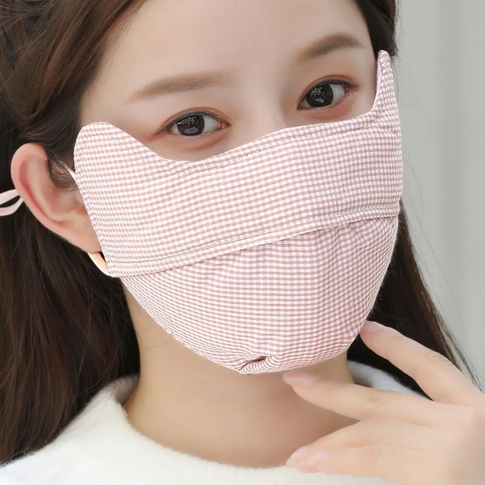 Fashion Breathable Warm Masks Pure Cotton Cold-proof Face Mask Skin-friendly Thickened Mouth Cover Cycling