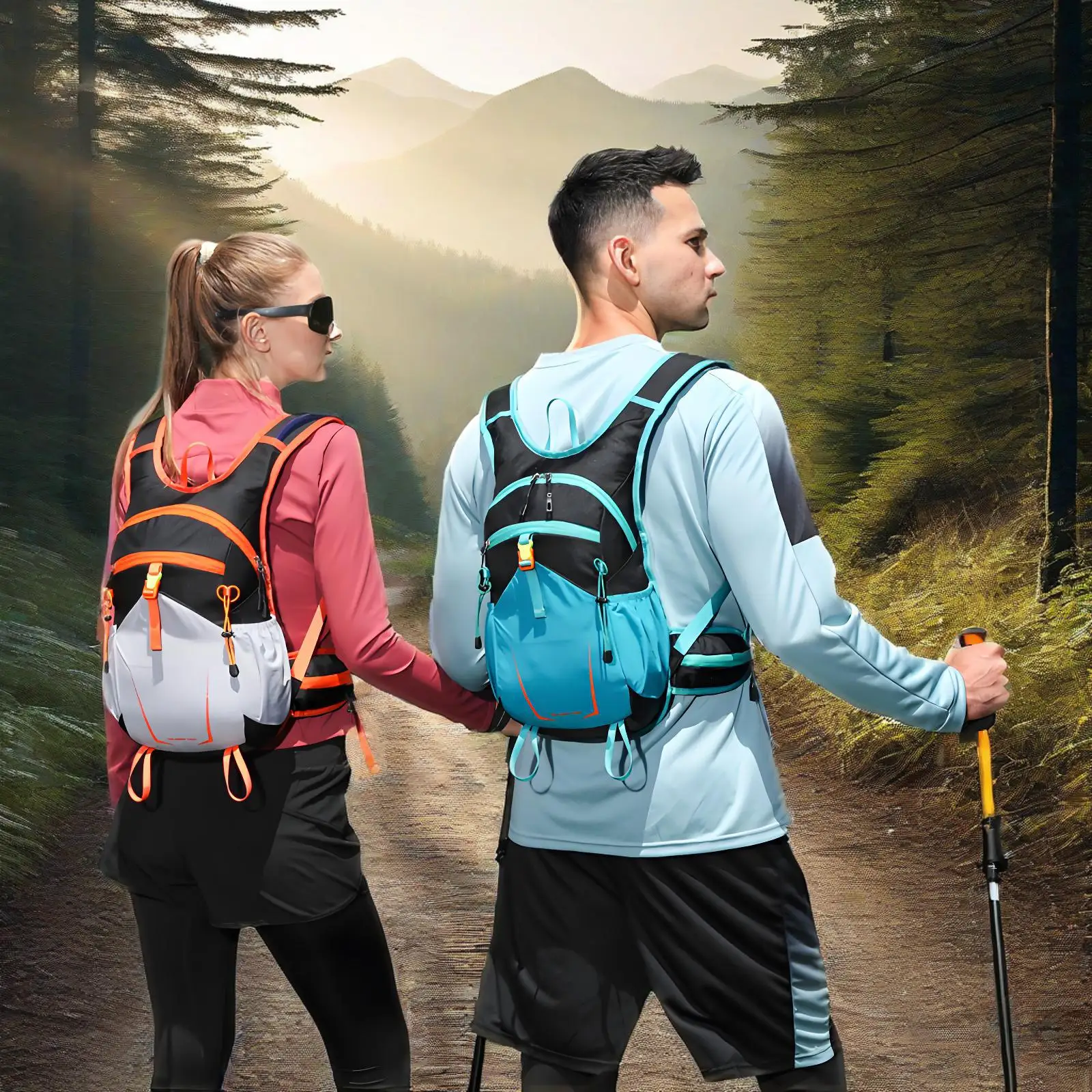 

Легкий рюкзак для гидратации объемом 20 л для бега, марафона, пеших прогулок и езды на велосипеде — водонепроницаемый спортивный рюкзак унисекс