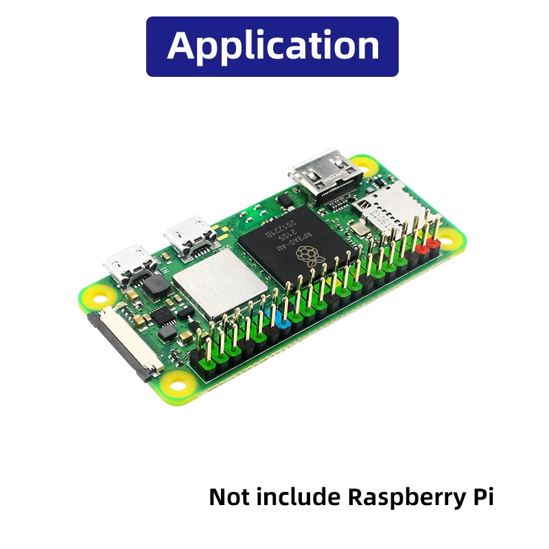 Tira de 2x20 pines, cabezal macho doble para Raspberry Pi 4 Zero 2W, doble fila, 20 pines macho GPIO, extensión de cabezal de apilamiento colorido, 1/2 Uds.