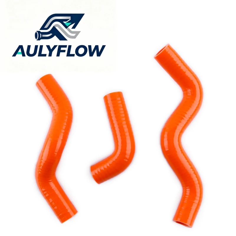 For KTM 50 SX pro JR pro 2001-2008 Silicone Radiator Coolant Hoses Kit 4Pcs Upgrade Durable Cooling Replacement Hose Set