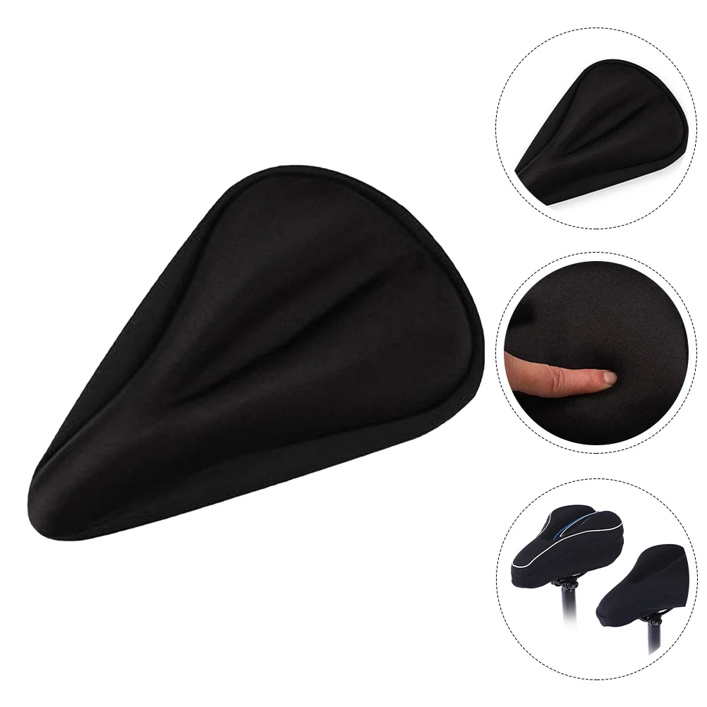 

Bicycle Seat Cover Silicone Bike Saddle Seats Replacement Professional Cycling Mountain Saddles Part Cushion Thickened for Kids