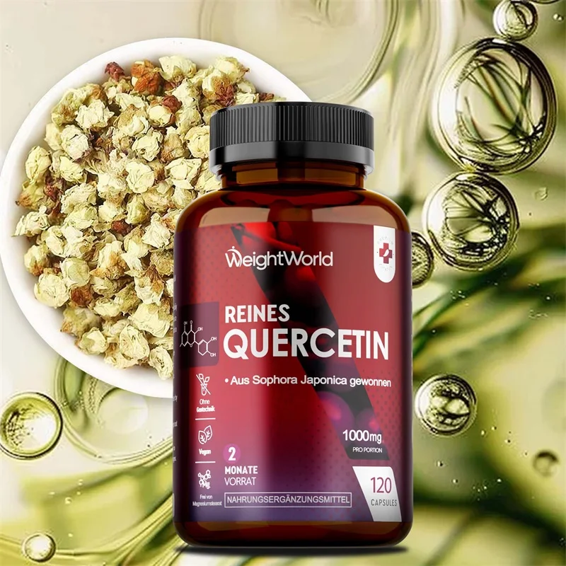 Quercetin Supplement - Support Cardiovascular & Immune Health, Antioxidant, Enhance Energy, for Healthy Aging