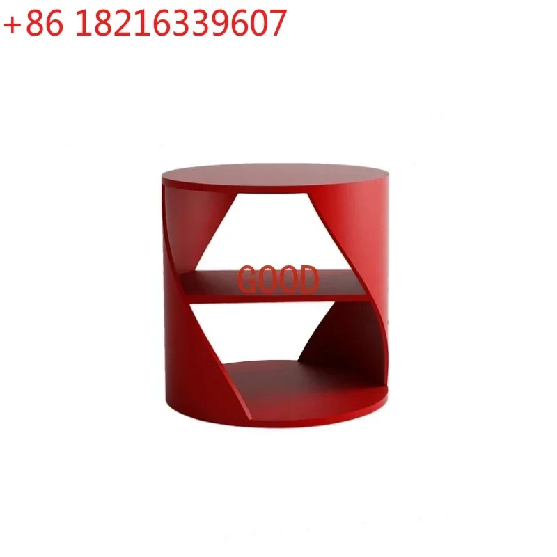 Mesa de Noche Minimalista Moderna TAO, Mueble Estético con Almacenamiento, Mesa Auxiliar para Cama, Ahorro de Espacio, Mueble de Lujo para el Hogar