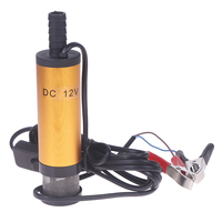 Robust Electric Submersible Pump - 1 PCS for Diesel Water Pumping, 12V DC 38MM Fuel Transfer.