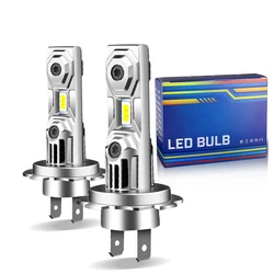 H7 LED Headlight Bulb For Kawasaki ZX1000 EX300 EX650 Ninja ZX10R ZX6R 300 650 KLE650 Versys KLR650 ZR900 Z900 ABS 16-2018