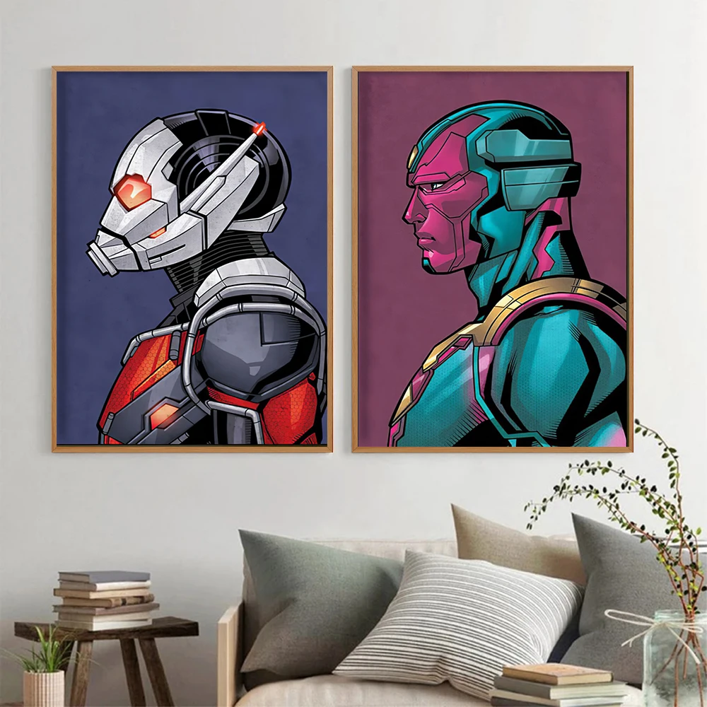 Poster Seni Dinding Pahlawan S - Home Decor Disney ulasan dan harga