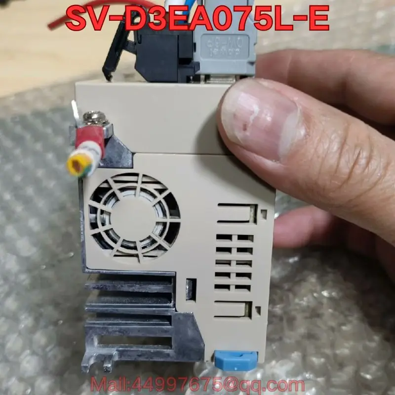 Second-hand SV-D3EA075L-E servo drive function test is normal Latest prices for August 2026