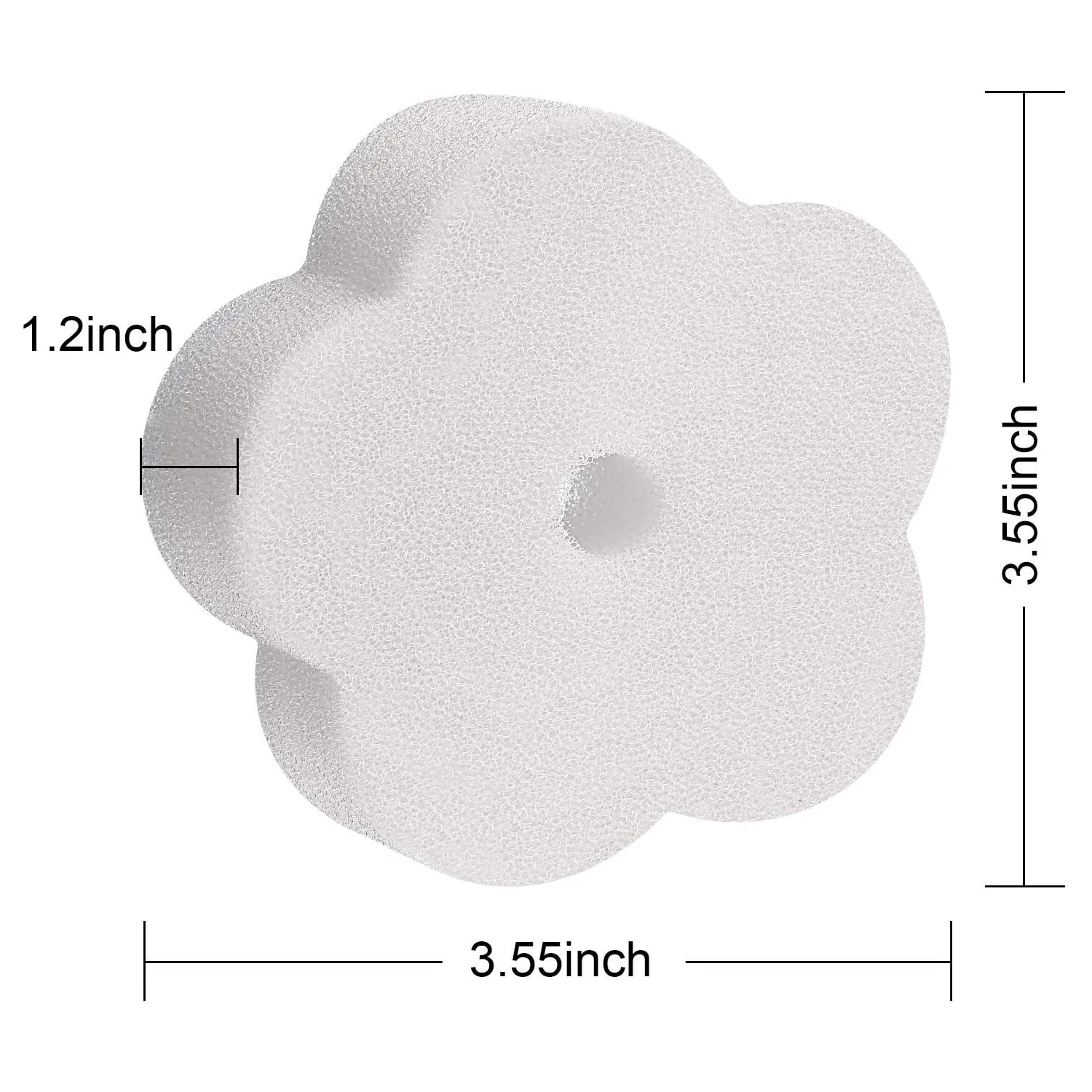 24pcs, Oil Absorbing Scum Sponge, Cleaning Sponge For Pool Accessories, Swimming Pool And Spa, Flower
