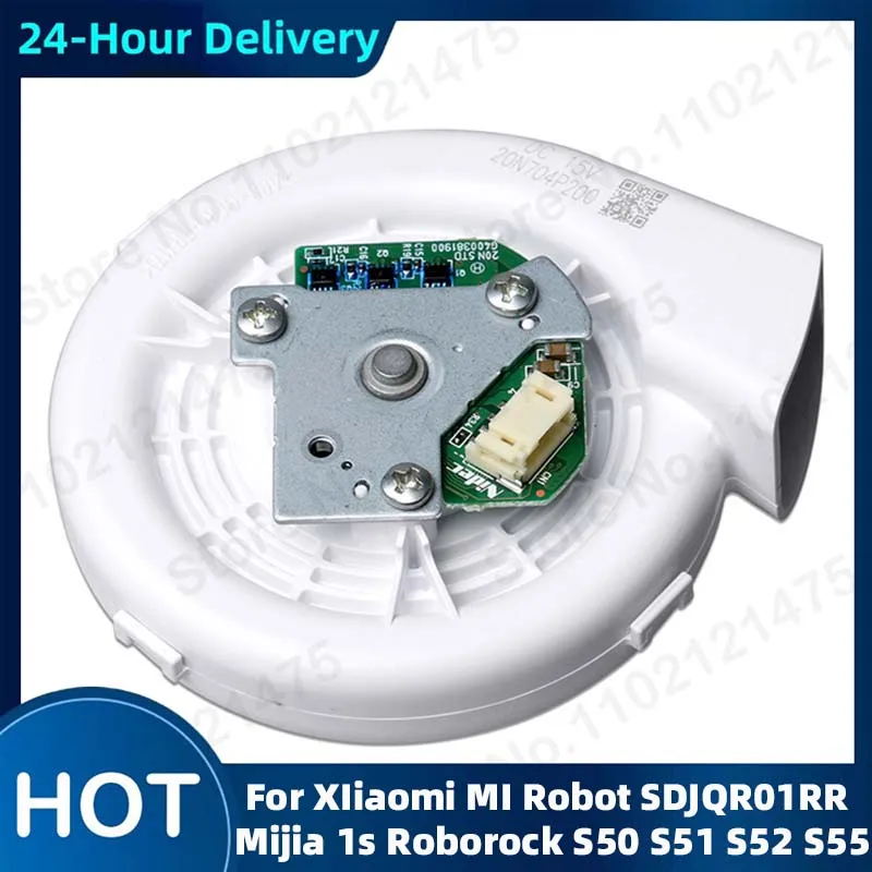 

Original Ventilator Fan Motor For XIAOMI Mi Robot SDJQR01RR Mijia 1s Roborock S50 S51 S52 S55 Sweeping Vacuum Cleaner Parts