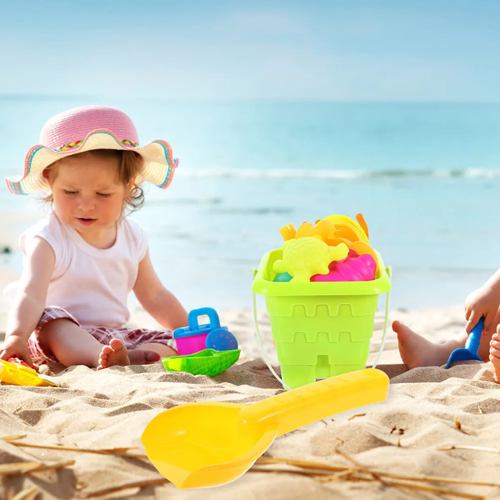 

Набор из 8 безопасных нетоксичных пластиковых лопаток для песка, многофункциональные инструменты для копания и уборки песка для пляжа, сада, бассейна, песочницы, игр на открытом воздухе