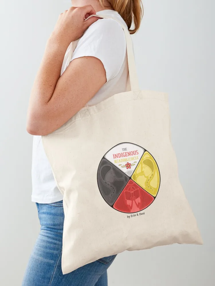 

The Indigenous Reading Circle 2022 Tote Bag Women's beach bags custom bags Canvas Big bag
