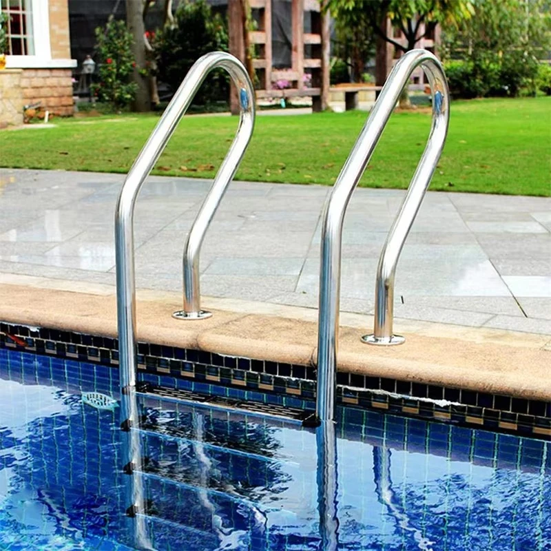 Manufacturers supply high-quality swimming pool equipment stainless steel 304 316 swimming pool ladder