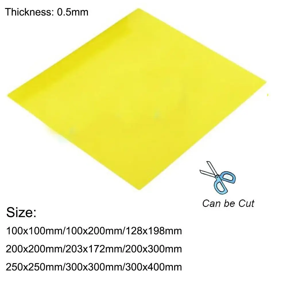 New 3240 Epoxy Board High Temperature Resistant Yellow Protection Board Epoxy Plate Battery