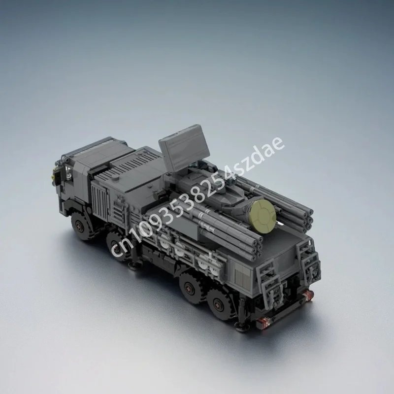 

459 шт. MOC PANTSIR TURRET система, модель строительных блоков, строительная сборка, сделай сам, креативные рождественские подарки, детские игрушки на день рождения