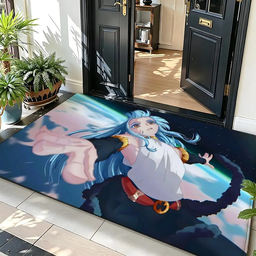 Anime S-Slime Isekai-I Floor Mat Soft Flannel Floor Mat  Suitable for Entryways, Living Rooms, Bedrooms, and Bathrooms