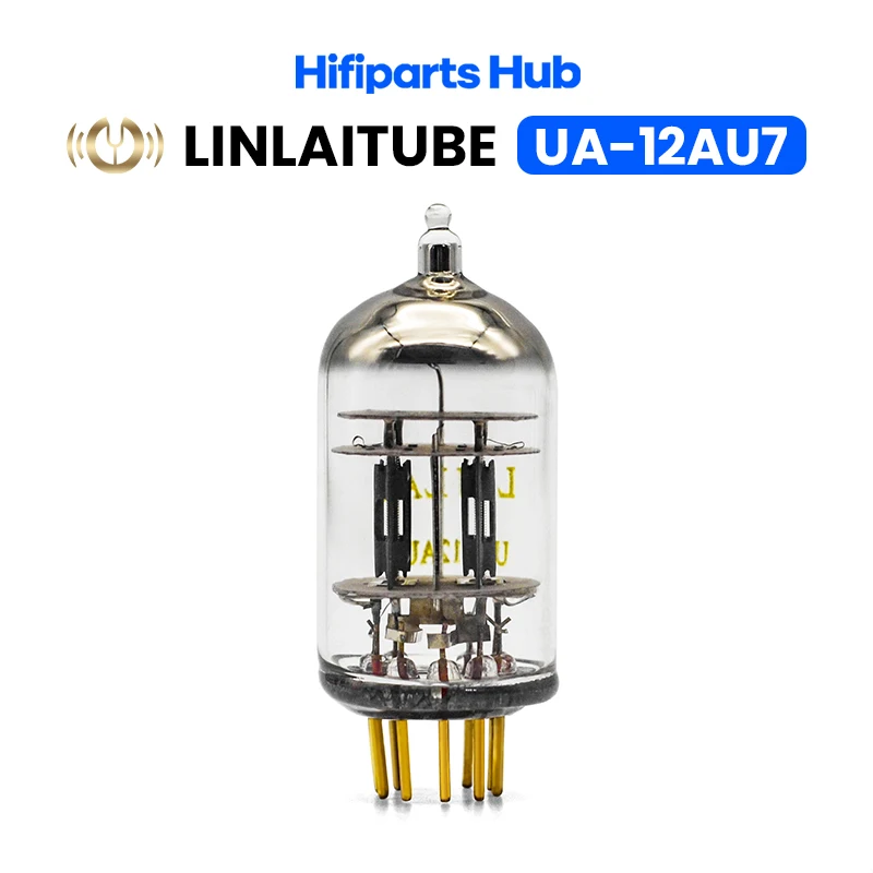 Linlaitube Valve Audio  UA-12AU7 Upgrade SHUGUANG EH MULLARD 12AU7/ECC82 High Quality Matched Pair with Gift Box