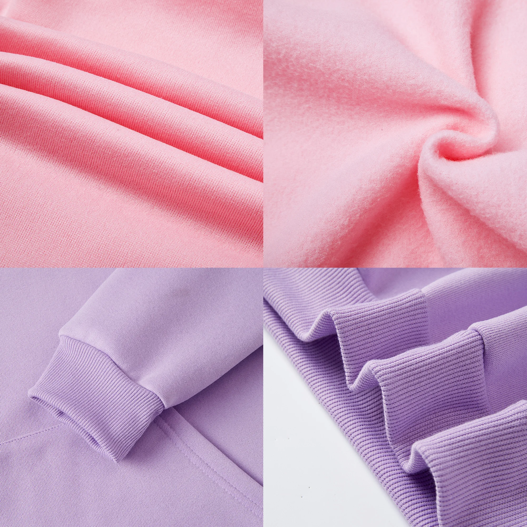 سويت شيرت بغطاء للرأس بلون موحد للأولاد والبنات - دافئ، مريح، مبطن بالصوف، طراز أساسي متعدد الاستخدامات، مثالي كهدايا