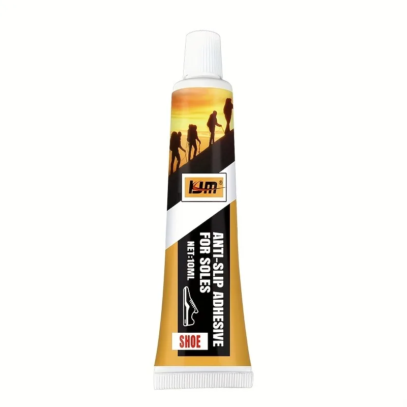 KJM Anti-Slip Shoe Grip Gel: Heavy-Duty Non-Skid Adhesive – Instant Traction on Wet/Rainy/Ice, Wear-Resistant for Sneakers/Boots