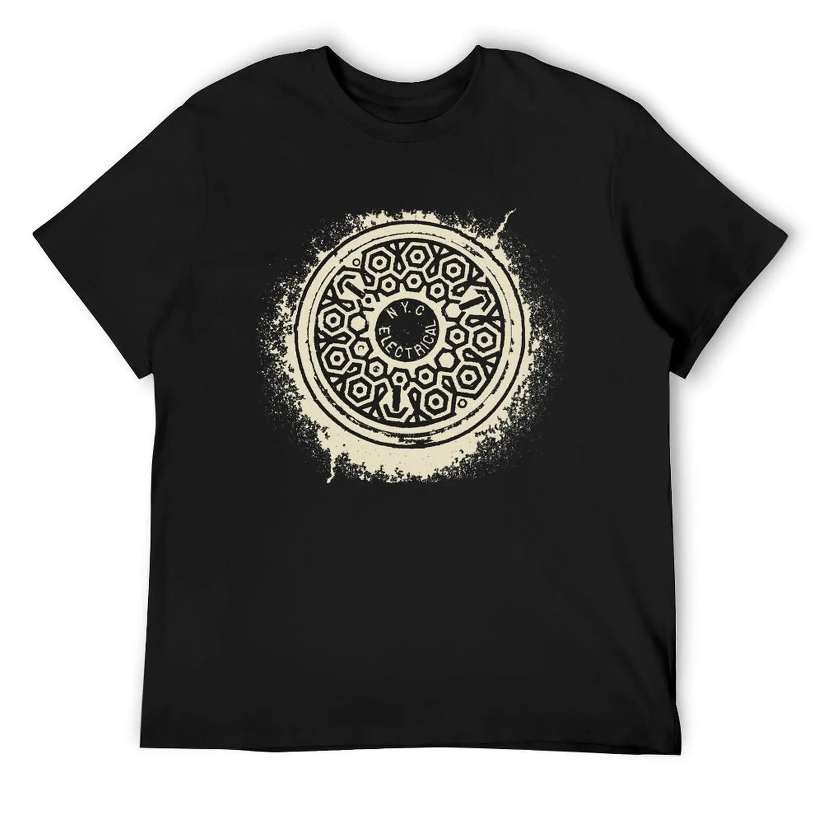 

Manhole Cover T-Shirt vintage t shirts summer tops basketball graphic tees mens fashion