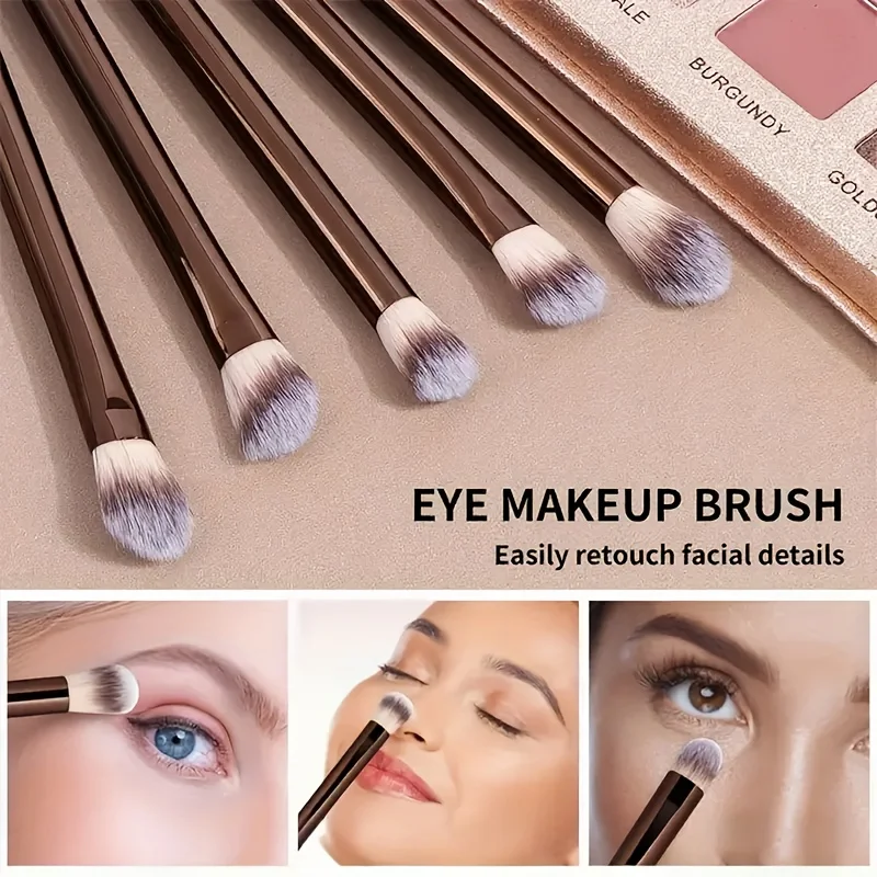 13-teiliges Make-up-Pinsel-Set, Multifunktionale Augenpinsel, Professionelles Make-up-Werkzeug-Kit – Detail 5