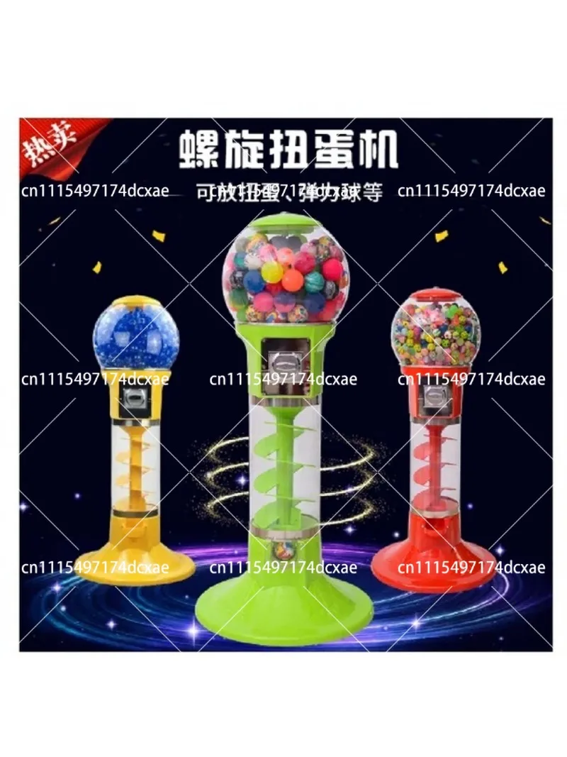 Commercial Spiral Egg Twisting Machine Vending Prop for Events and Entertainment view 2