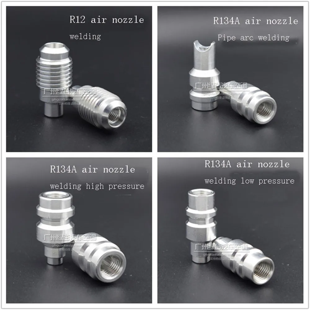 

Автомобильный воздушный кондиционер R134a экологически чистый сварочный воздушный сопло добавление фторной жидкости R12 клапан наполнения трубы холодного воздуха 1 шт.