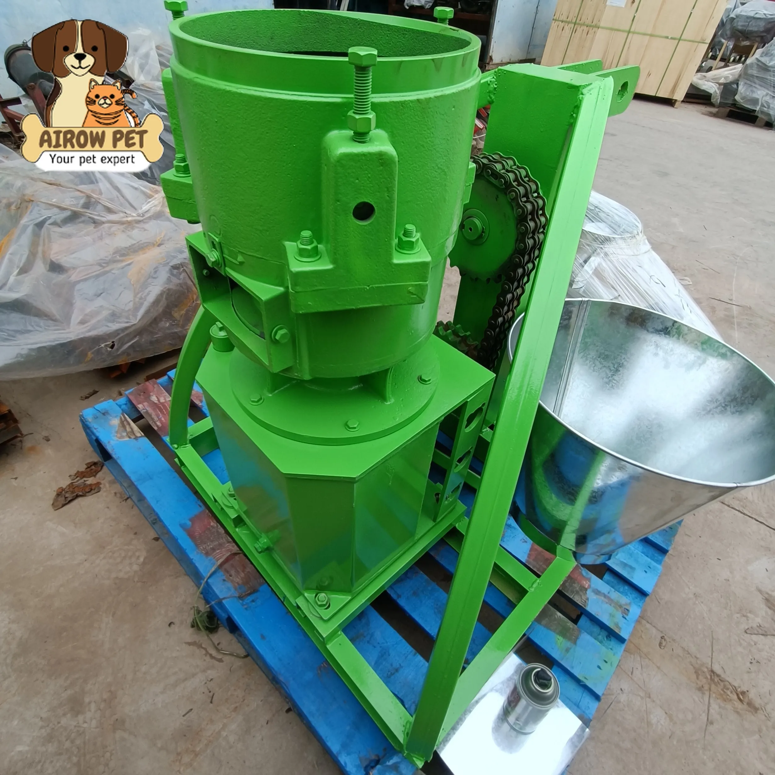 AIROW Weiwei 25HP PTO 260 Model Capacity 600kg/h Pellet Mill  Feed Processing  Pellet Feed   Poultry Farms  Livestock Food Produ