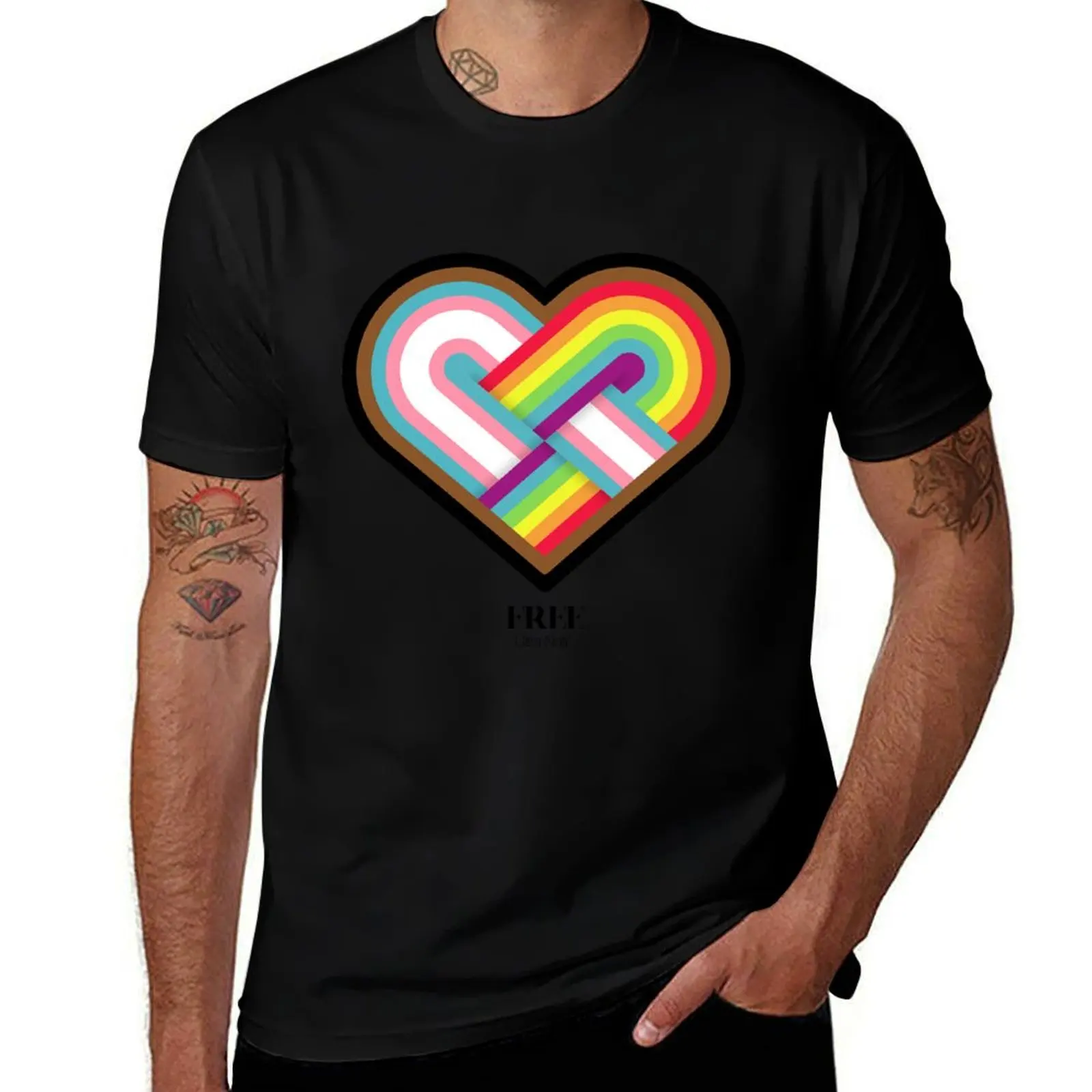 T-shirt décontracté anti-décoloration UNITY & PRIDE