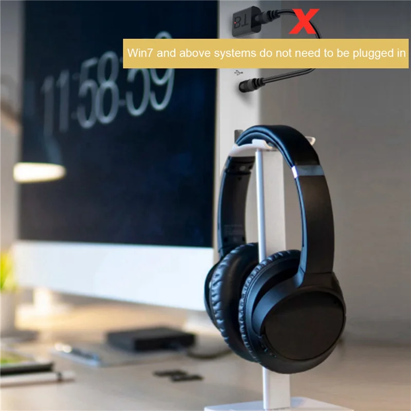 New-2X Bluetooth 5.0 передатчик приемник мини 3,5 мм разъем AUX аудио беспроводной адаптер светодиодный индикатор 2в1 автомобильный комплект USB-адаптер